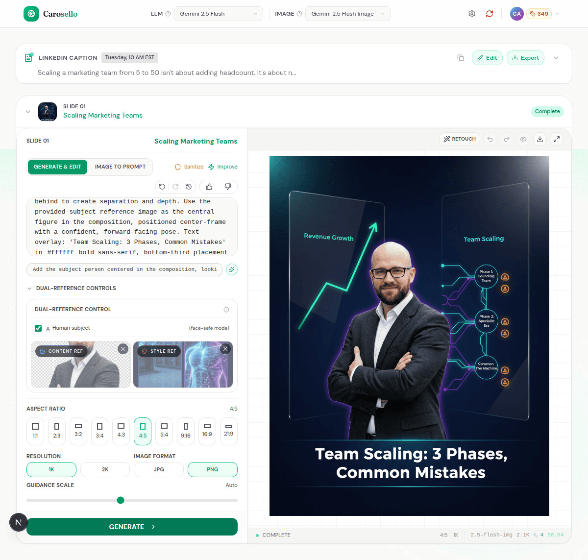 The Complete Carosello Walkthrough: Create Professional LinkedIn Carousels in 5 Minutes