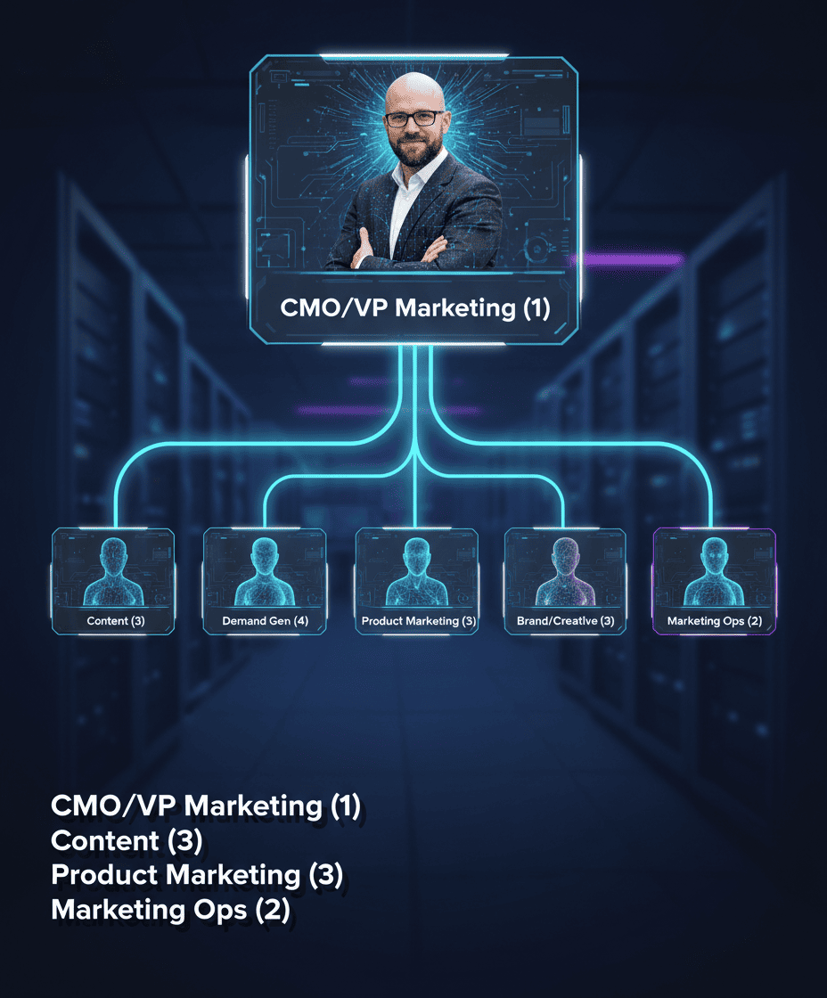 AI-generated carousel slide